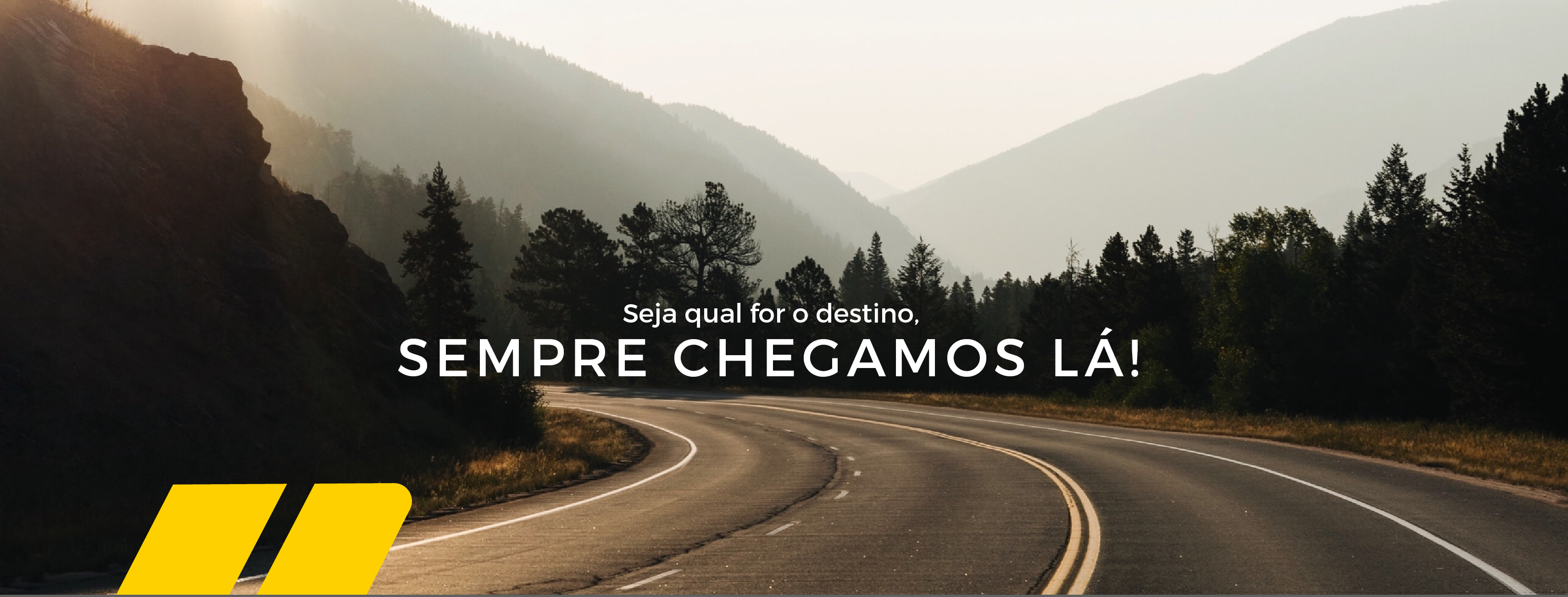 Caminho na estrada